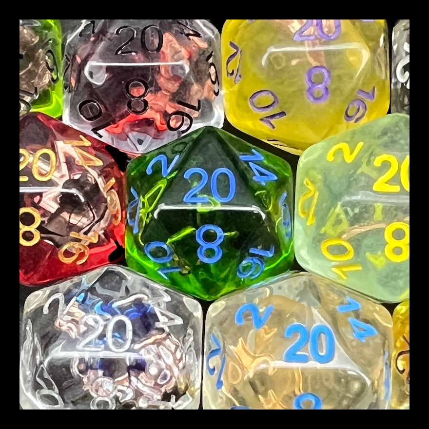 TDSO Character Class Dice