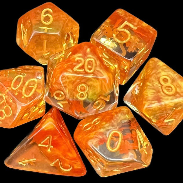 TDSO Confetti Seasons Autumn Dice