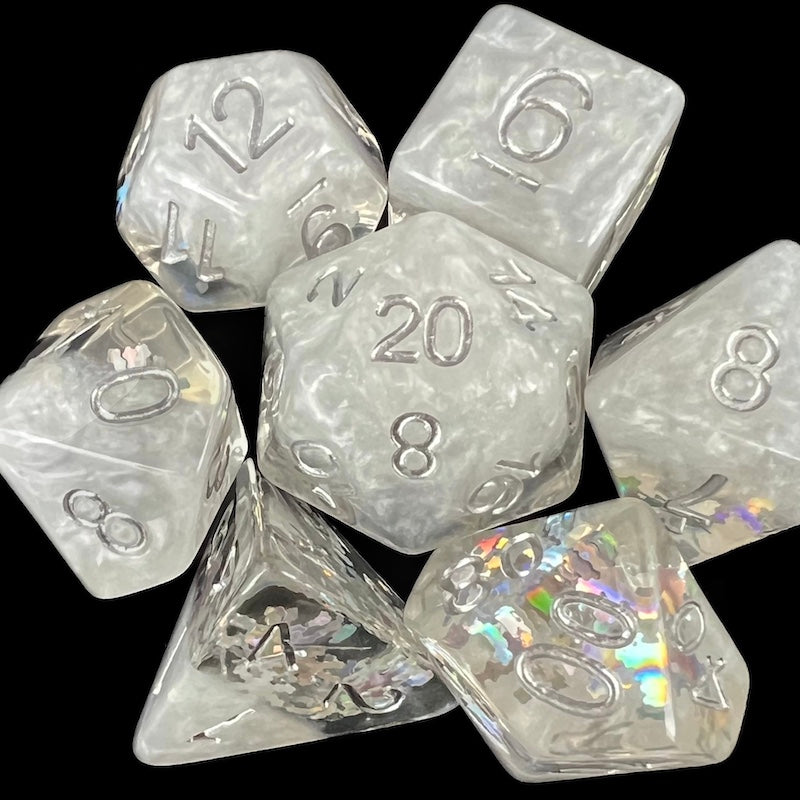 TDSO Confetti Seasons Winter Dice