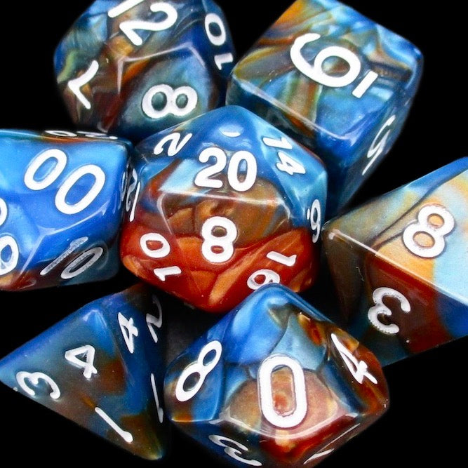 TDSO Duel Red & Teal Dice