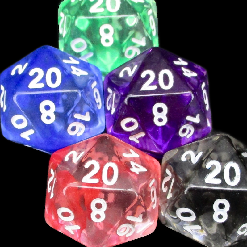 TDSO Eldritch Swirl Dice