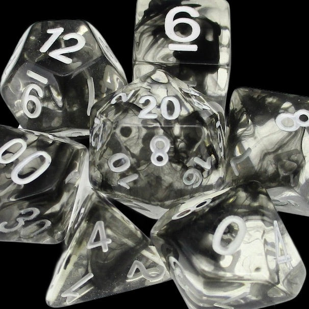 TDSO Eldritch Swirl Black Dice