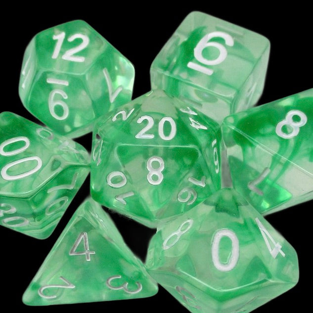 TDSO Eldritch Swirl Green Dice