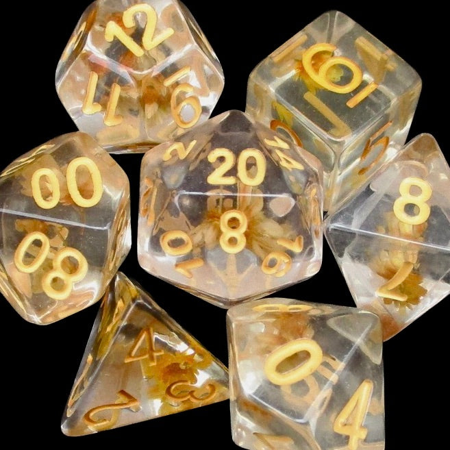 *TDSO Encapsulated Flower Peach Dice