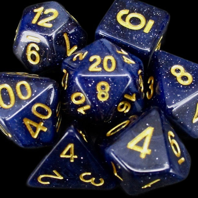 TDSO Galaxy Glitter Universe Dice