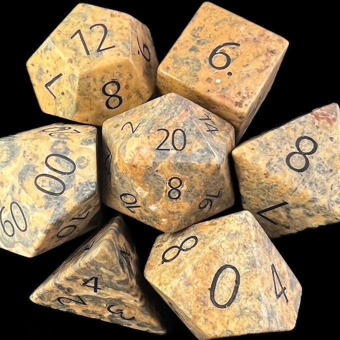 Jasper Leopardskin & Black Dice