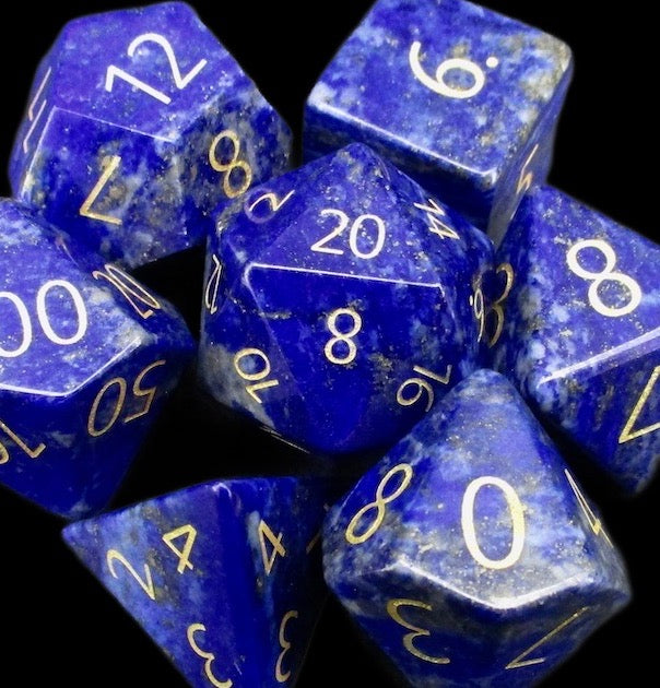TDSO Gemstone Lapis Lazuli Dice