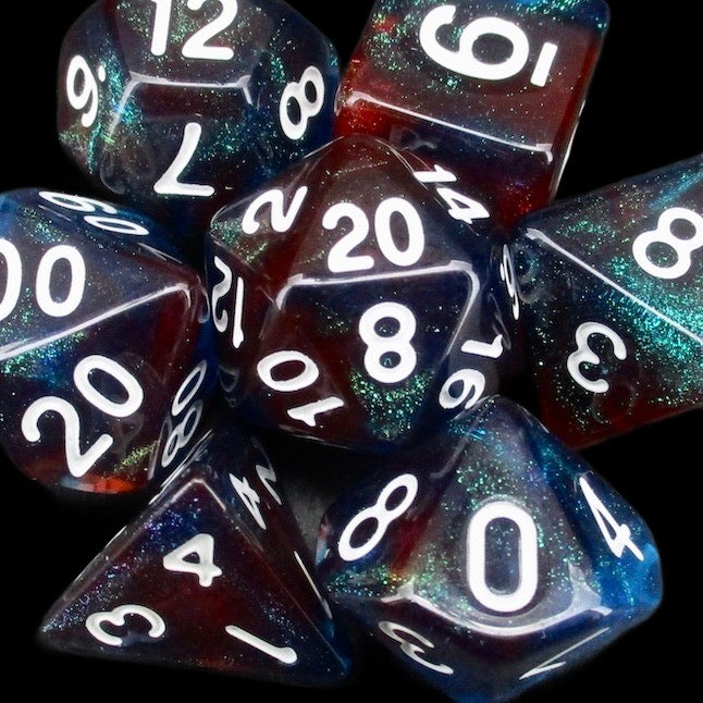 *TDSO Light Reactive Blue & Red Dice
