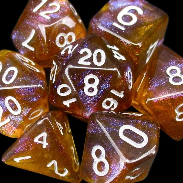 *TDSO Light Reactive Grey & Orange Dice