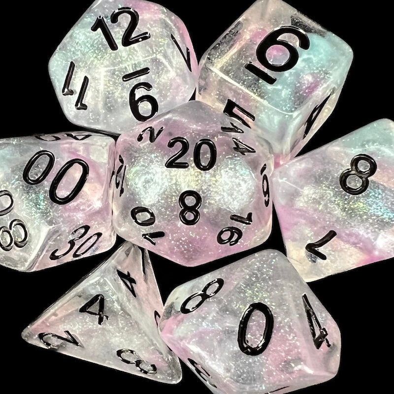 TDSO Luminous Ro Chrome Dice