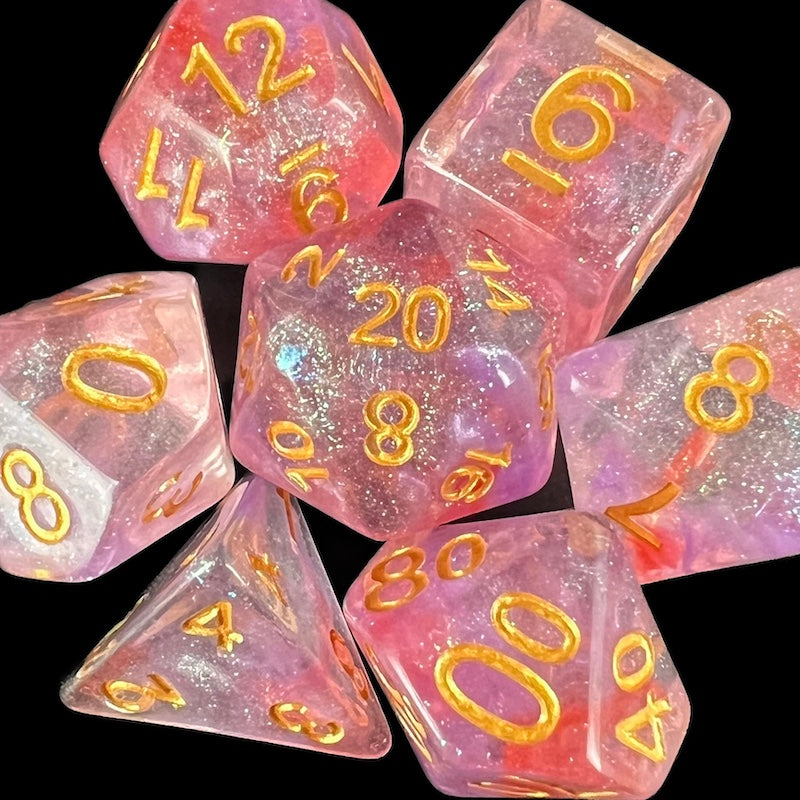 TDSO Luminous Ruby Dice