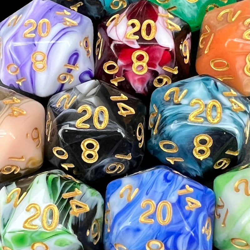TDSO Marble Dice