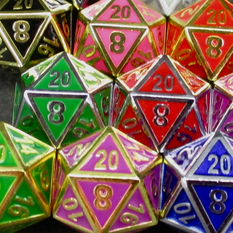TDSO Metal Fire Forge Dice