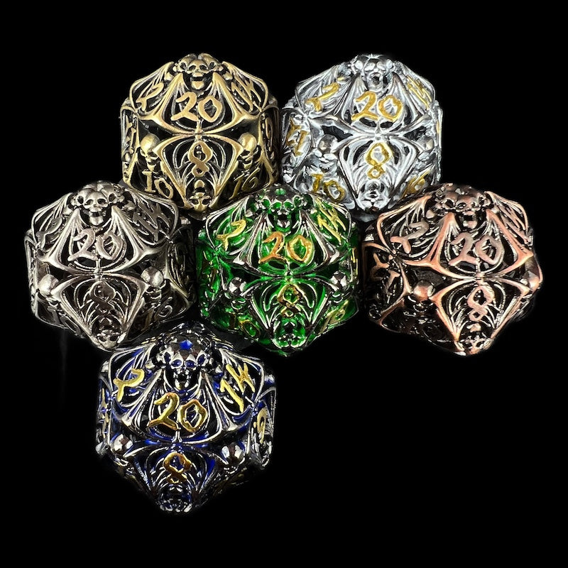 TDSO Metal Hollow Skeleton Dice