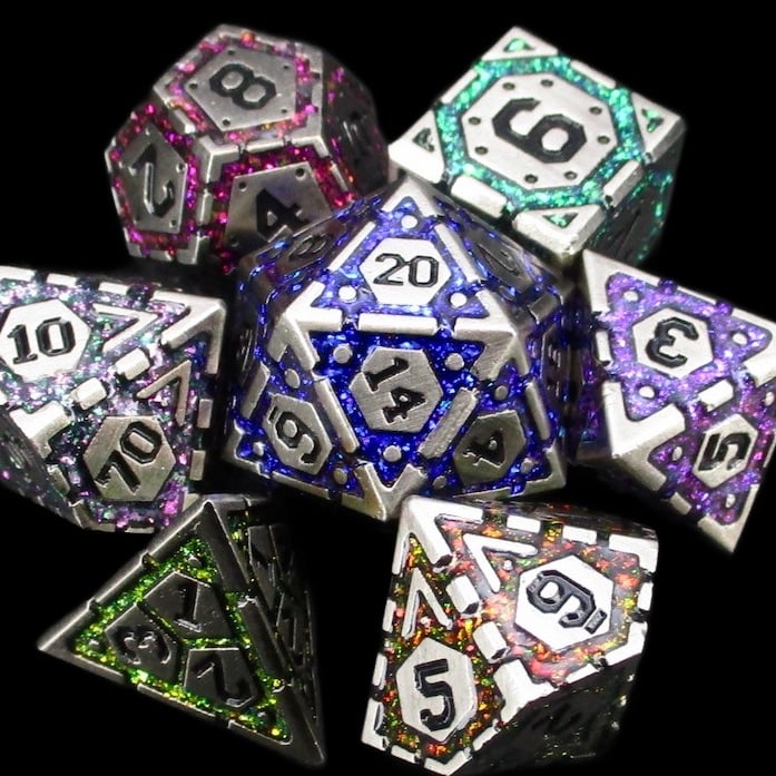 TDSO Metal Magic Shield Dice