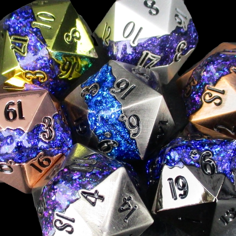 TDSO Metal Strata Mica Dice