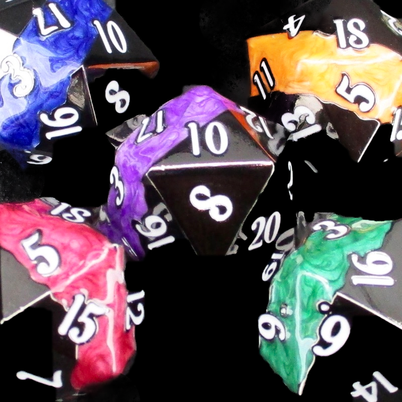 TDSO Metal Strata Dice