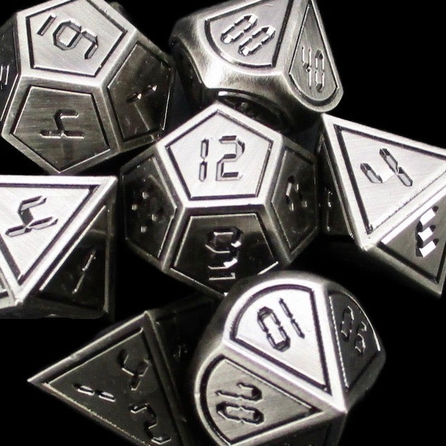 *TDSO Metal Digital Steel & Black Dice