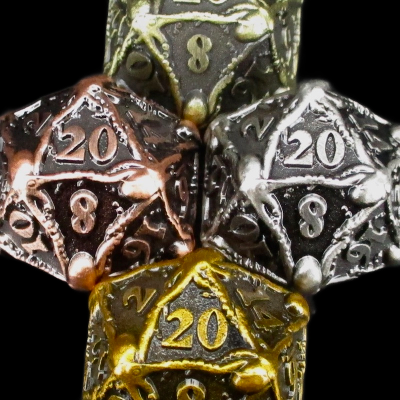 TDSO Metal Tentacles Dice