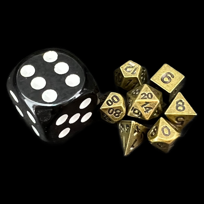 TDSO Micro Metal Dice Sets