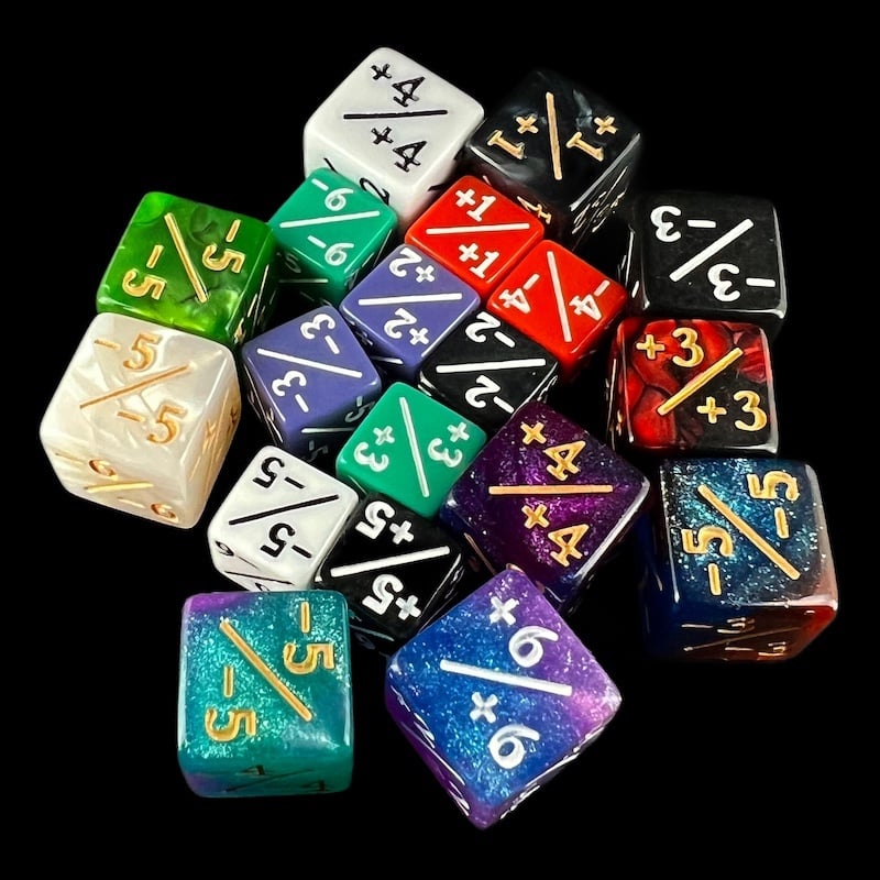Counter +/- Dice
