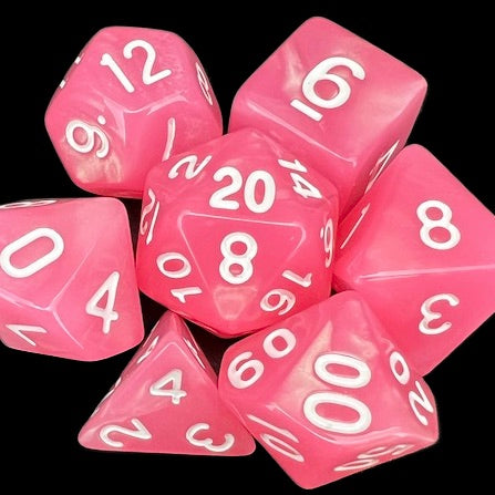 TDSO Moonstone Pink Dice