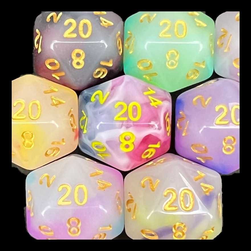 TDSO Opalescence Dice