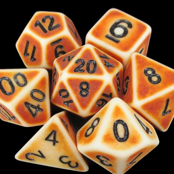 TDSO Opaque Antique Ivory Dice