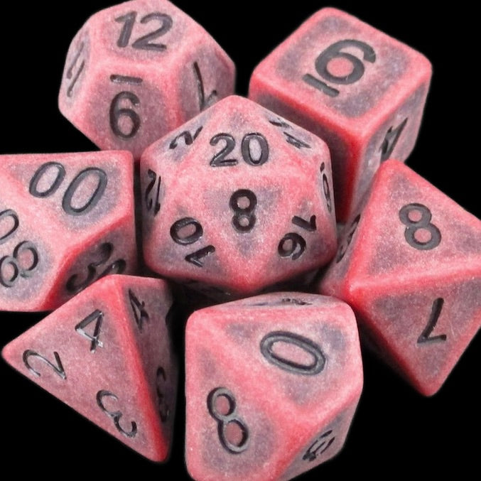 TDSO Opaque Antique Red Dice