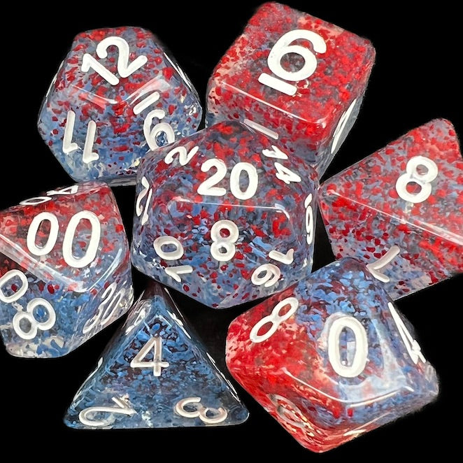 TDSO Particles Blue Blood Dice