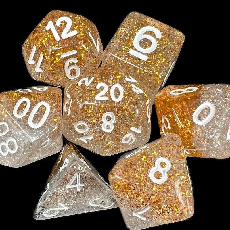 TDSO Particles Gold & Silver Dice