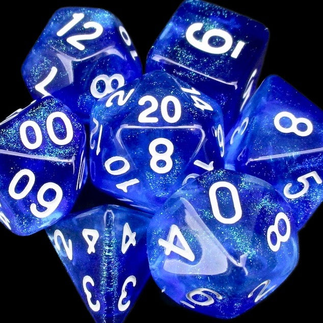 *TDSO Light Reactive Sapphire & Blue Dice