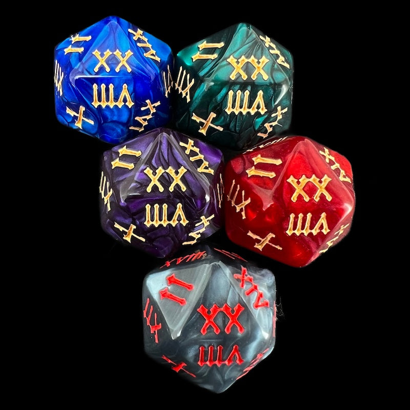 TDSO Roman Numeral Dice