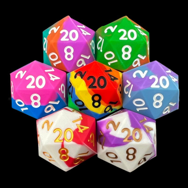 TDSO Bouncy Silicone Dice
