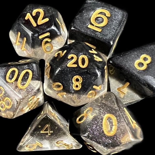 TDSO Snow Globe Glitter Crystal Ice Dice