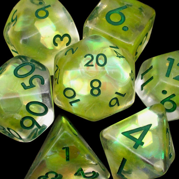*TDSO Yellow Dragon Scale Dice