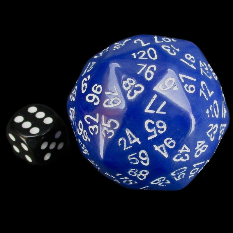 The Dice Lab Opaque Blue Dice