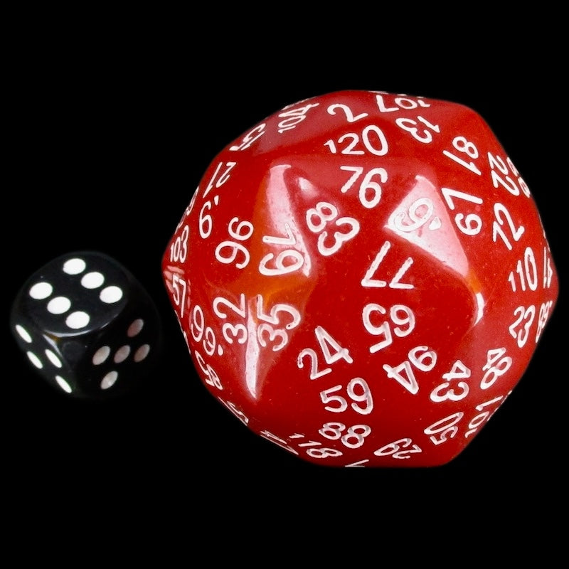 The Dice Lab Opaque Red Dice