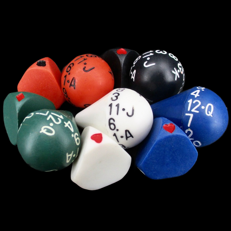 Playing Card Dice