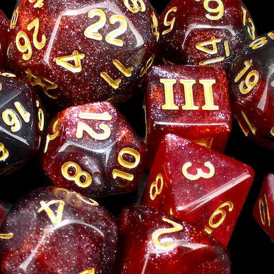 *Impact Unleashed Arcana Scorching Ray Dice