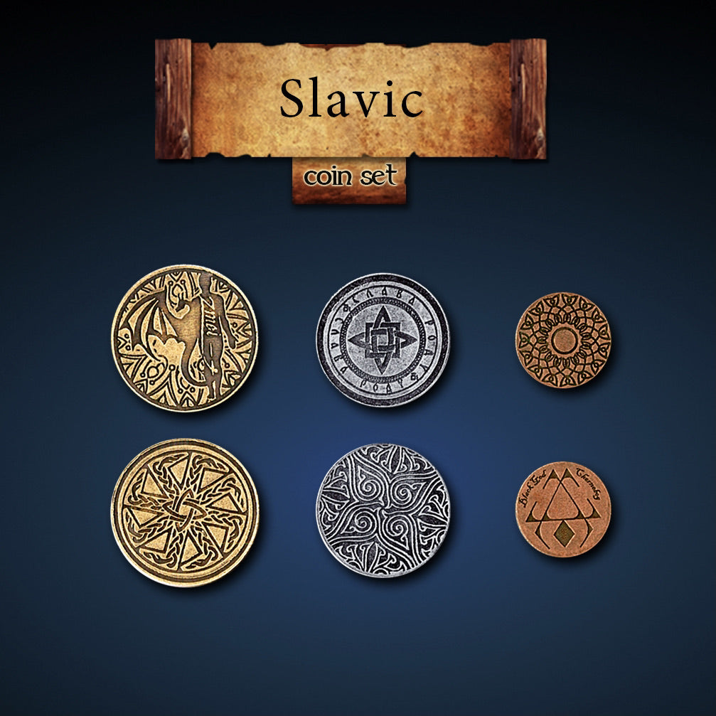 Slavic Legendary Metal Coins