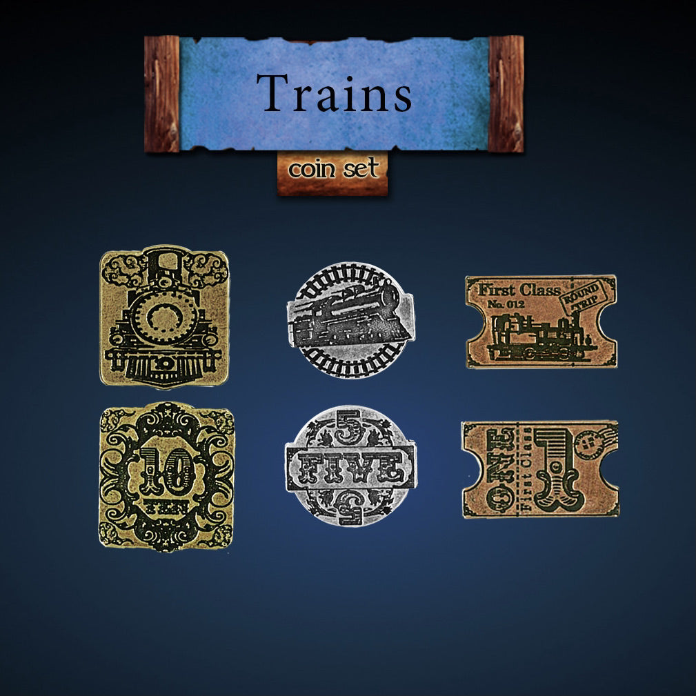 Train Legendary Metal Coins