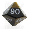 HALF PRICE CLEARANCE TDSO Tiger Eye Gold 16mm Precious Gem Percentile Dice