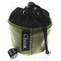 Chasm Vortex Small Gold High Grade Leather Dice Bag