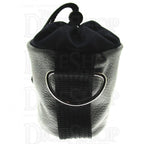 Chasm Vortex Large Silver Grey High Grade Leather Dice Bag