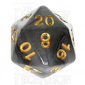 TDSO Jade Black & Gold D20 Dice