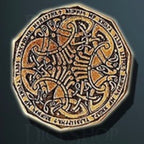 Dwarven Legendary Metal Gold Coin