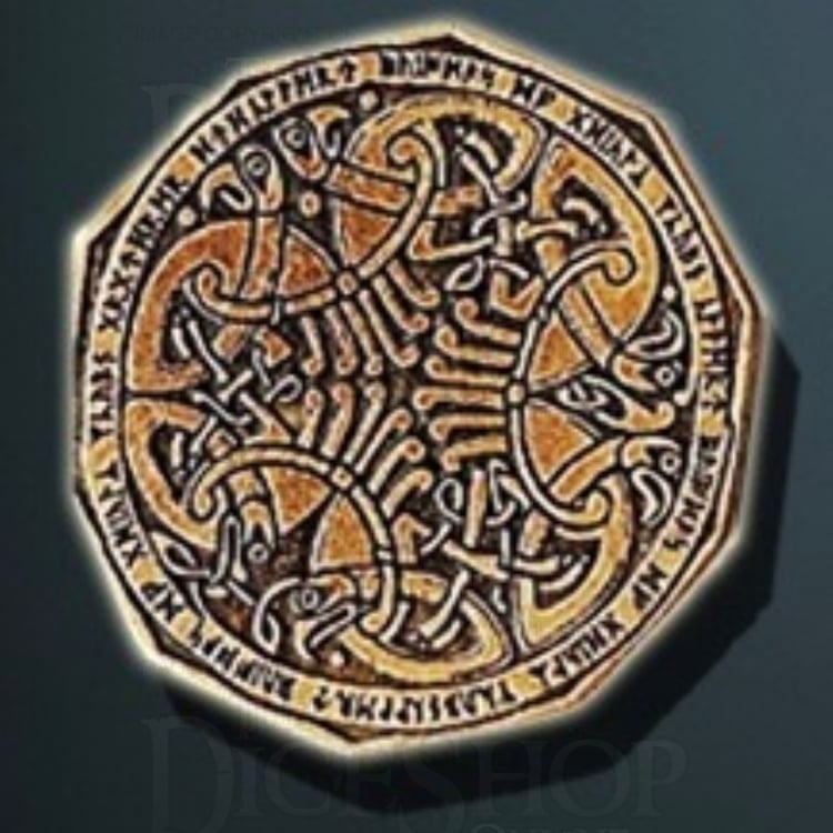 Dwarven Legendary Metal Gold Coin