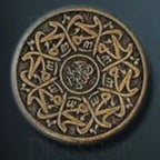 Arabic Legendary Metal Gold Coin