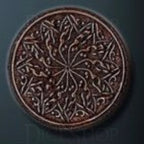 Arabic Legendary Metal Copper Coin